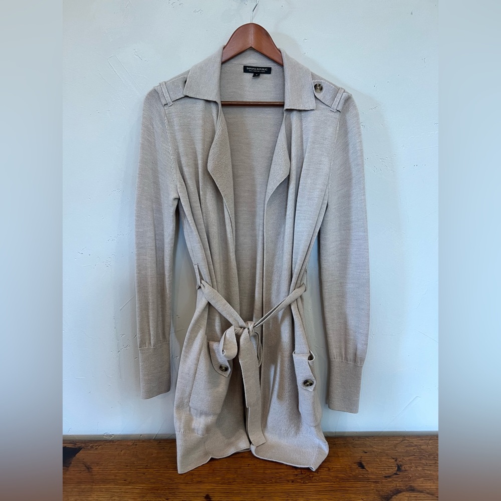 Banana Republic Belted Cardigan